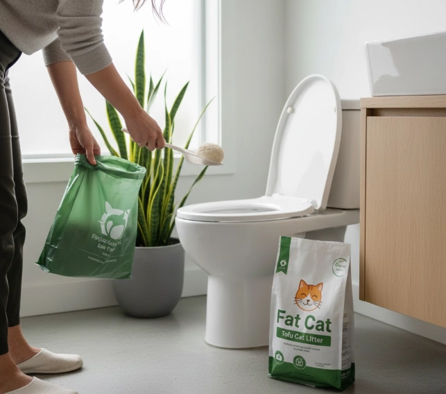 Fat Cat tofu cat litter