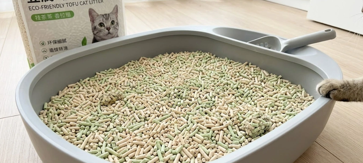 tofu cat litter