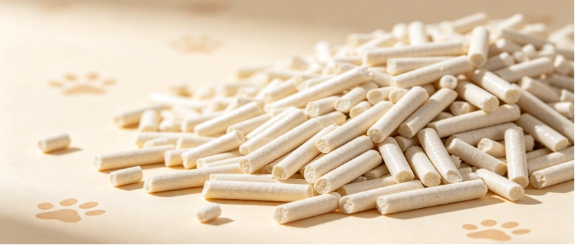 tofu cat litter pellets